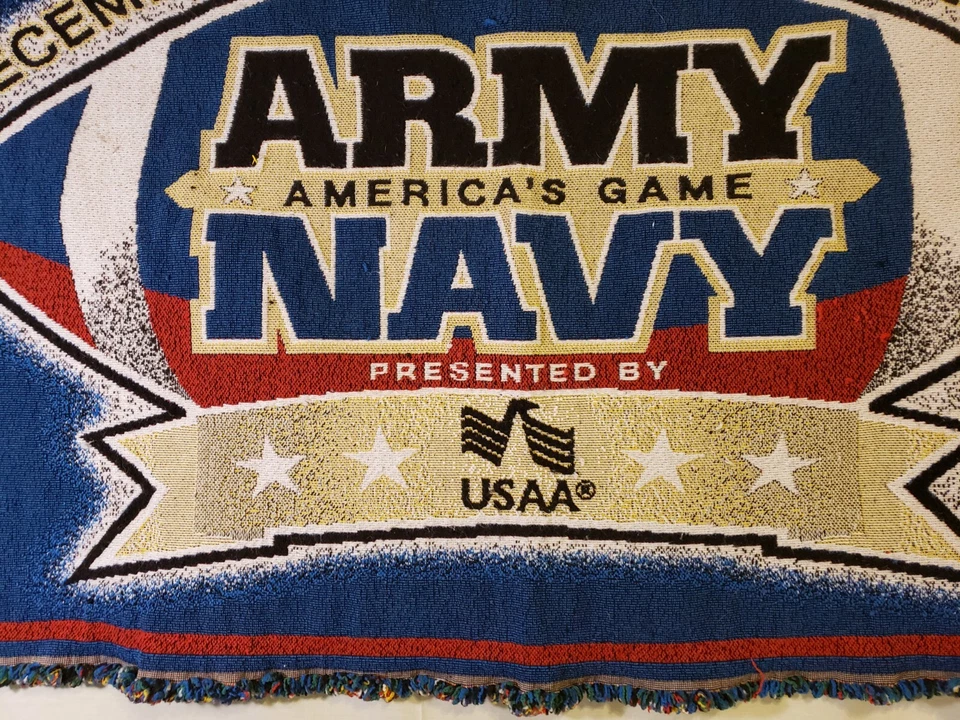 Rug 56 long 33 wide .Army-Navy December 11 2010 Philadelphia USAA Multicolored - Image 4 of 4