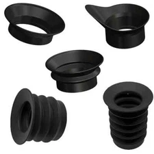 33-38mm Recoil Eye Protector Night vision Rubber Eye Cup Eyepiece Cover Guards