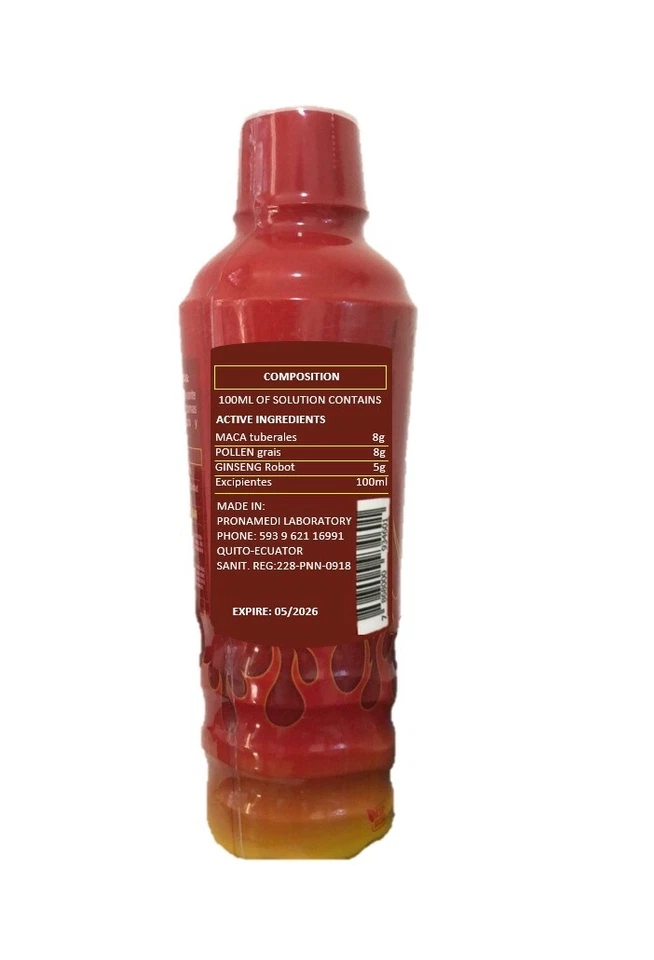 Suplemento dietético ALFASX Max *550 ml* 100 % natural* ¡Fortalece tu energía! Foto 2 de 4