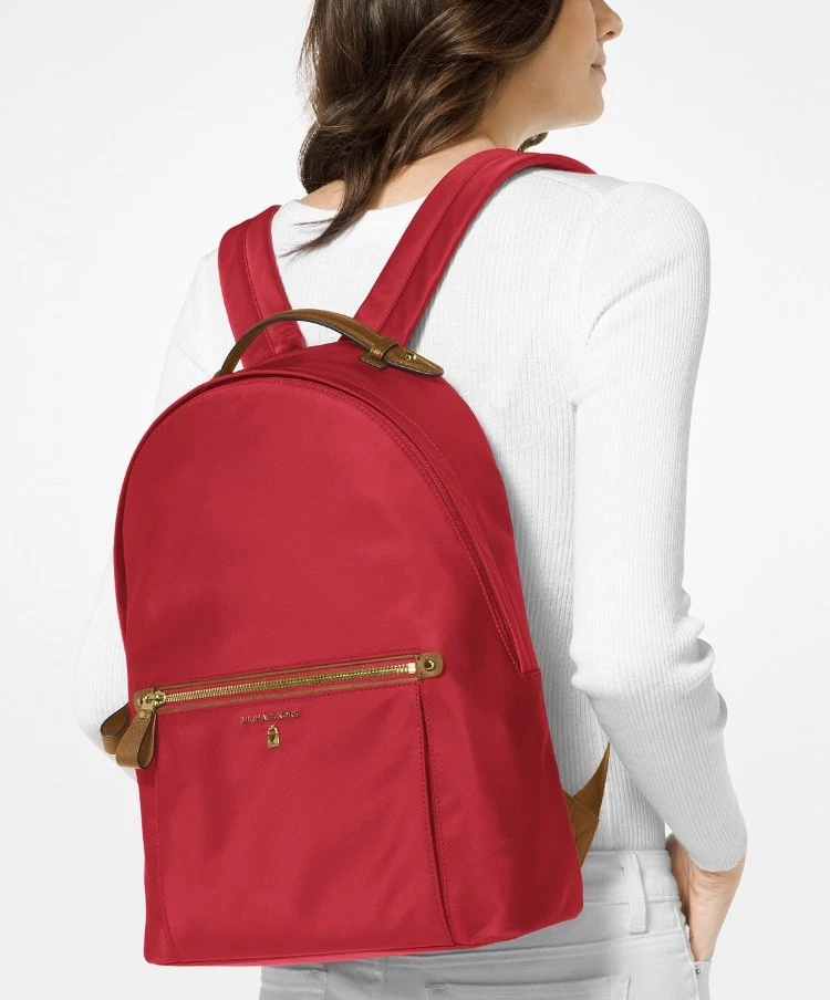 Buy the Michael Kors Red Backpack