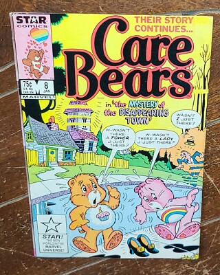 Care Bears #8, (1987, Marvel/Star): Mystery of the Disappearing Town!