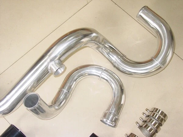 KIT DE TUBOS INTERCOOLER FMIC 92-2000 CIVIC EG EK INTEGRA Si SWAP B18 B16 D16 2 piezas Foto 3 de 4