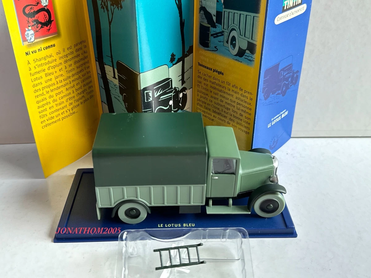Le Lotus Bleu N°49 1/24ème - Camion Rouge Le Lotus Bleu Moulinsart, Neuf Sous Emballage Scellé