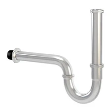 Ayna Supply Chrome P-TRAP Brass Basin Sink Waste Trap Drain Kit