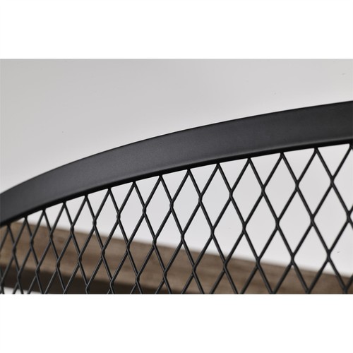 Wulf 24 Inch Imitation Wood Grain Cage Fandelier - Picture 13 of 15