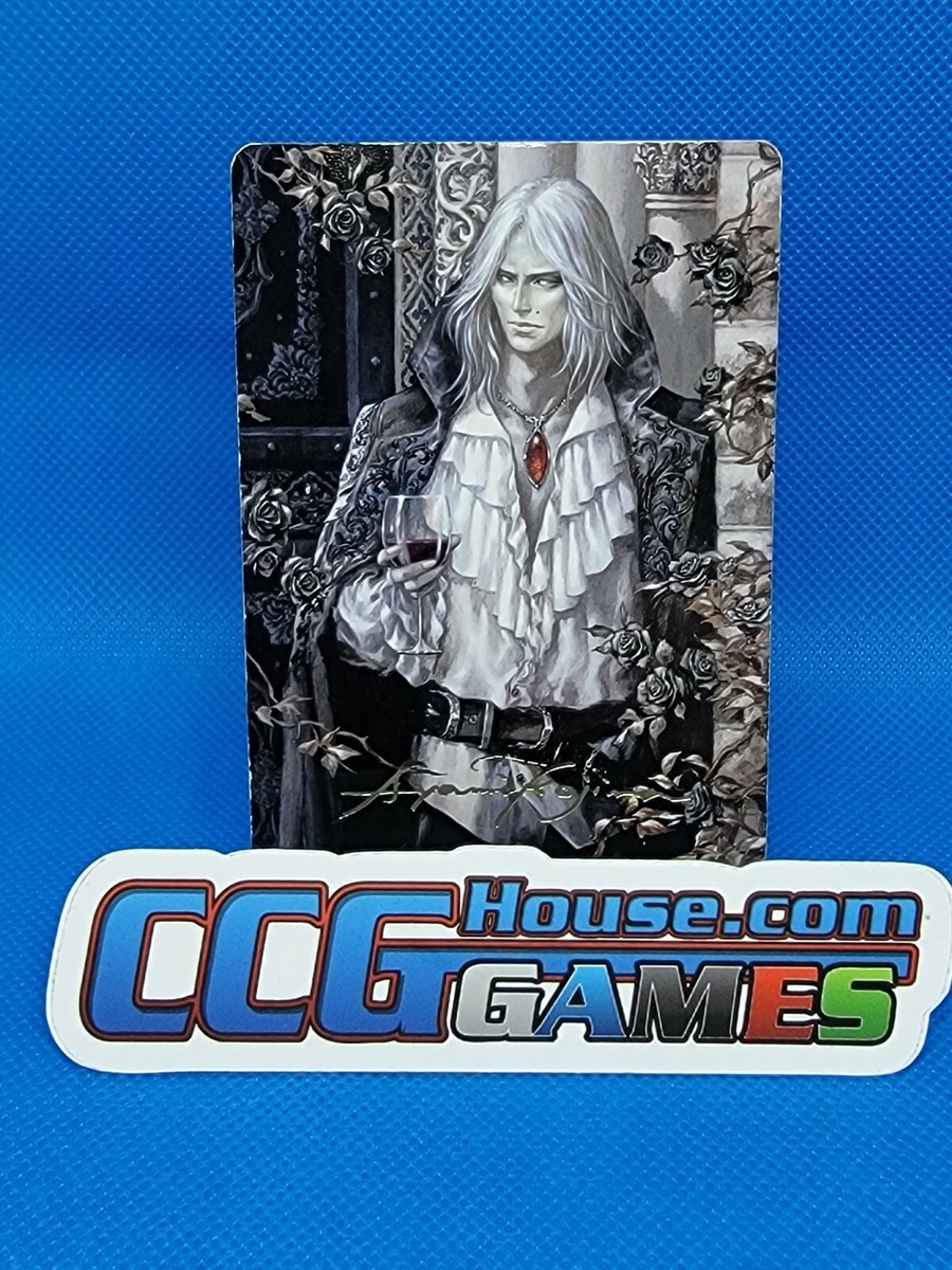 Sorin The Mirthless Crimson Vow Art Card Gold-Stamped Signature