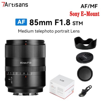 7artisans Wide Angle Lens For Sony A7iii 7artisans AF 85mm Auto