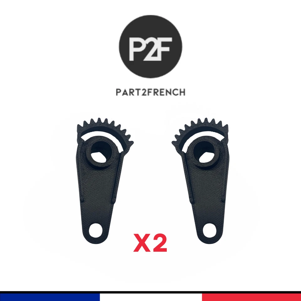 ✔️2 Leviers de Ventilation et Chauffage A/C pour Citroën Berlingo, C4, Peugeot - Imagen 2 de 4