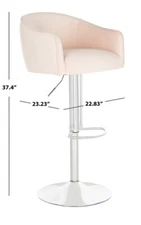 Safavieh Ellsworth Adjustable Barstool, Reduced Price 2172703942 SFV4710A