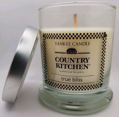 Yankee Candle Country Kitchen Tumbler True Bliss Jar Candle 8 oz 