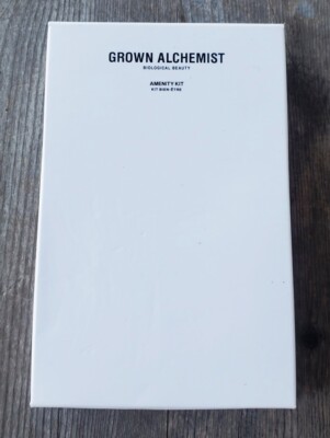 Grown Alchemist Amenity Kit - Day Cream Hand Cream Lip Balm - New