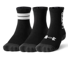 UA Performance Tech Novelty Crew Socks (Set of 3) (Training/UNISEX)