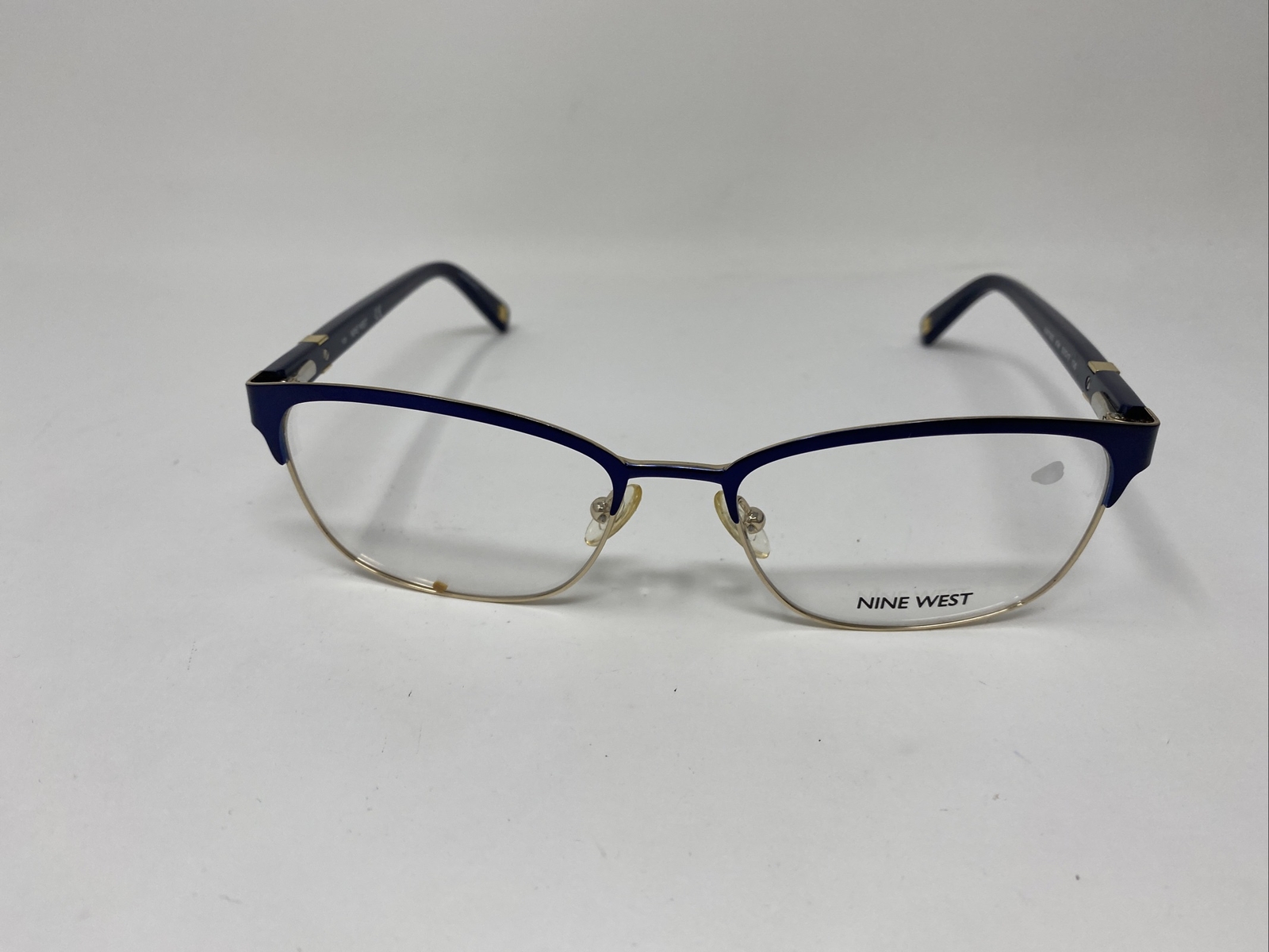 NINE WEST EYEWEAR NW1062 434 53/17/135 PURPLE GOLD FLEX HINGE EYEGLASSES MJ06