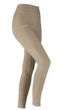 Shires Aubrion Hudson Riding Tights - Maids - Beige 7-8 years Girls Horse Riding