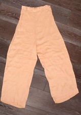 1920s Pink Peach SILK Lingerie PANTS Underwear Antique Flapper Slip PJ's Pajama