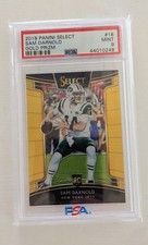 2018 Panini Select - Concourse Sam Darnold Gold/10