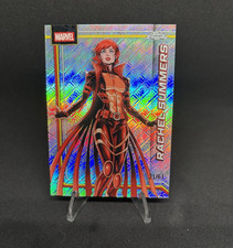 2026 Topps Chrome Marvel Rachel Summers #141 Marvel Logofractor/61