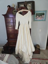 Ivory Cream Wedding Gown Dress /petticoat /veil  Make Offer