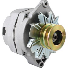 Alternator For Tractor & Chevy 10si 1-wire One Wire With 2 Groove Pulley
