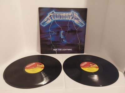 Metallica  Ride The Lightning 1987 DMM Mastering 45 RPM Vinyl LP - USA Seller