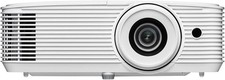 Optoma EH401 Bright Compact 4000 lumens 1080p Full HD 3D DLP Projector, White