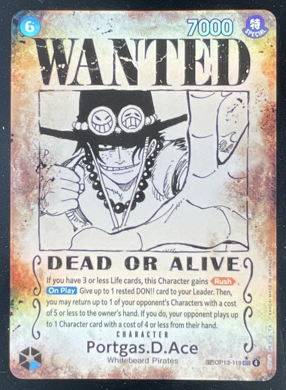Portgas.D.Ace [Manga] OP13-119