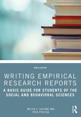 Writing Empirical Research Reports: A Basic Guide for Students of the Social