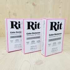 3X Rit Laundry Treatment Color Remover Powder 2 oz (6 oz Total) New Packs