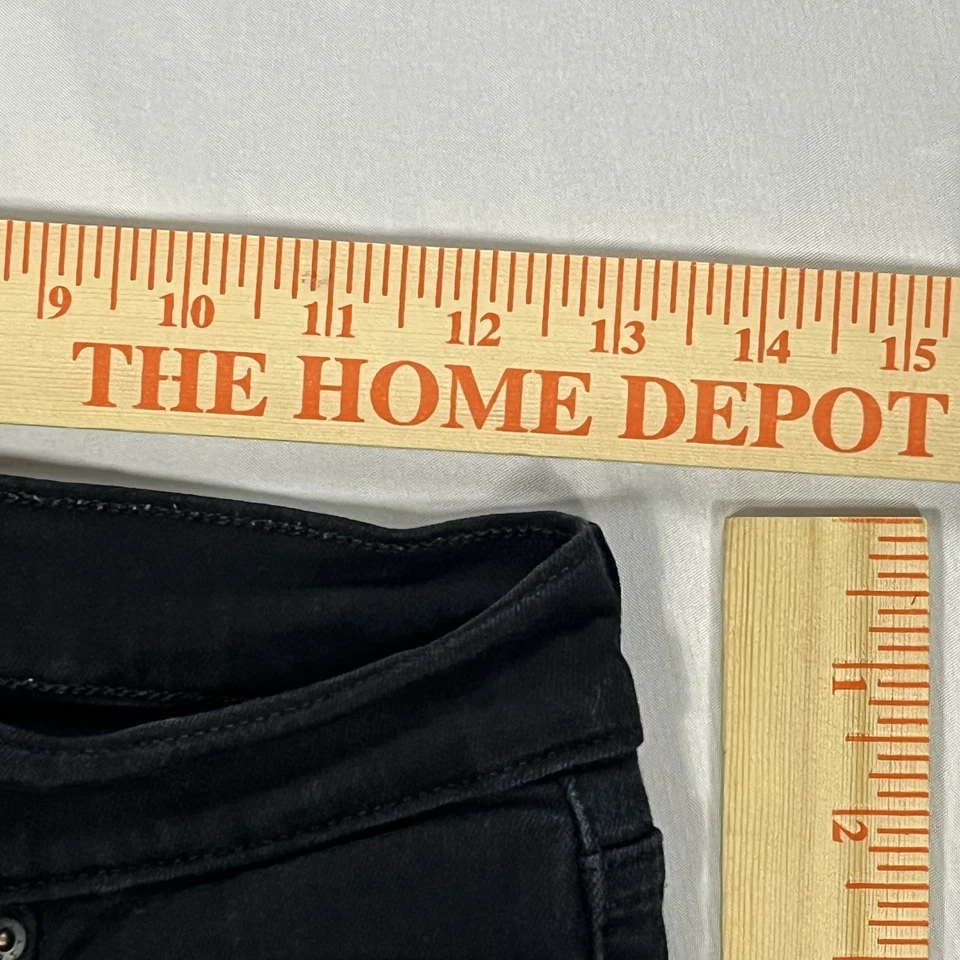 JEANS MUJER BIG E LEVIS PREMIUM 724 TIRO ALTO CORTE RECTO TALLA 28 DESGASTADOS Foto 4 de 4