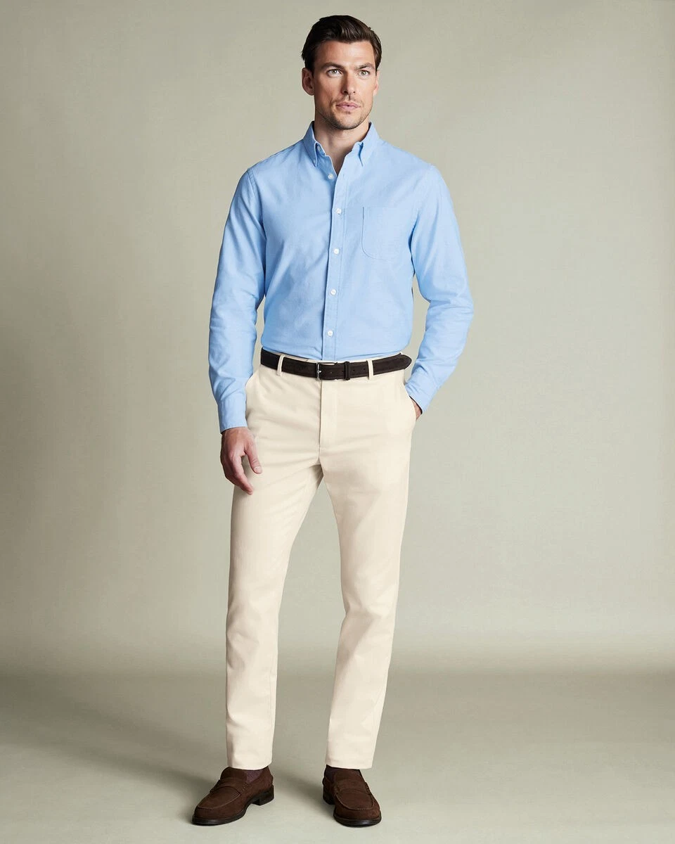 CHARLES TYRWHITT ULTIMATE NON-IRON CHINOS, IVORY, BRAND NEW
Opens in a new window or tab