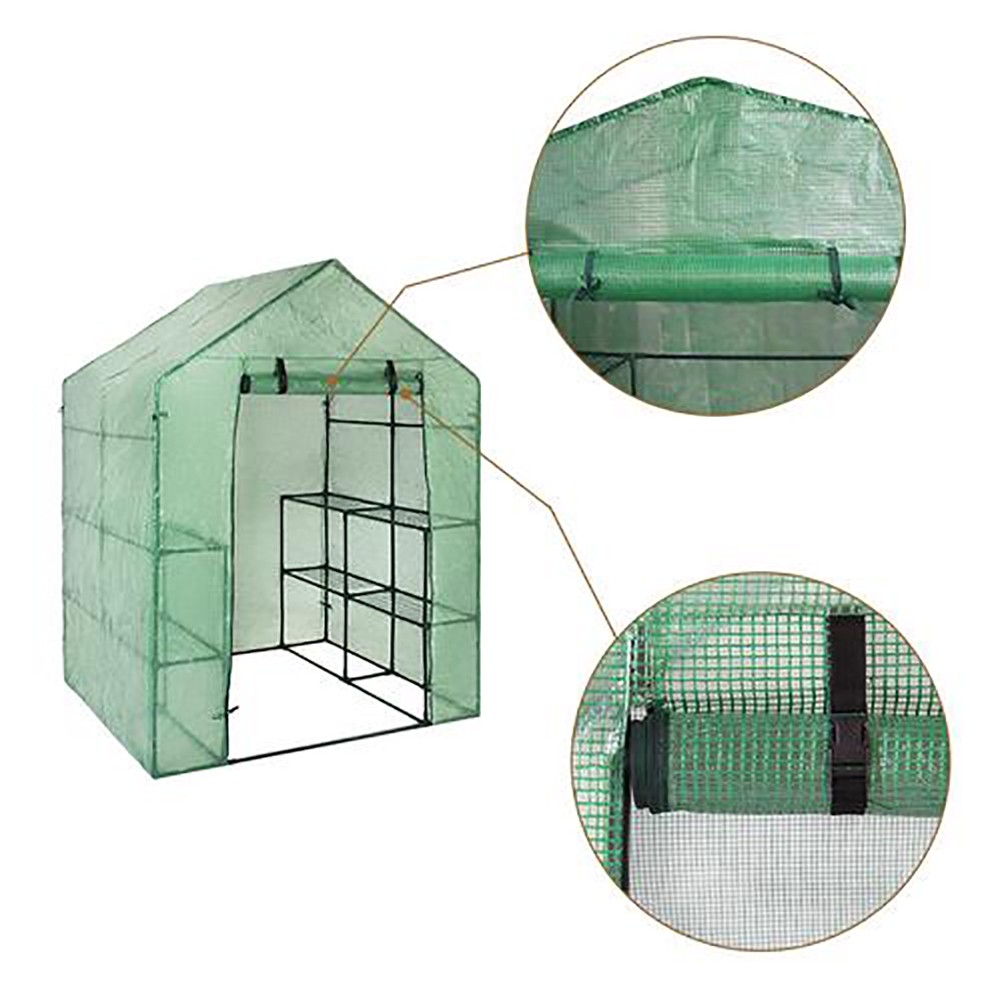 .Portable PVC Garden Greenhouse Cover Outdoor Mini Walk In Greenhouse