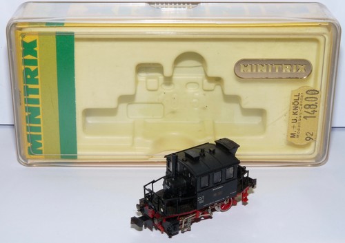 Trix Minitrix 12016 N ++ Dampflok BR 98 307 Glaskasten der DB in OVP ++ #S5_273 | Condition: Gebraucht