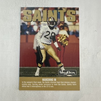 1992 SkyBox Impact NFL New Orleans Saints Checklist #294