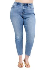NEW Judy Blue Vintage Wash Womens Size 22W Phone Pocket Mid Rise Slim Fit Jean