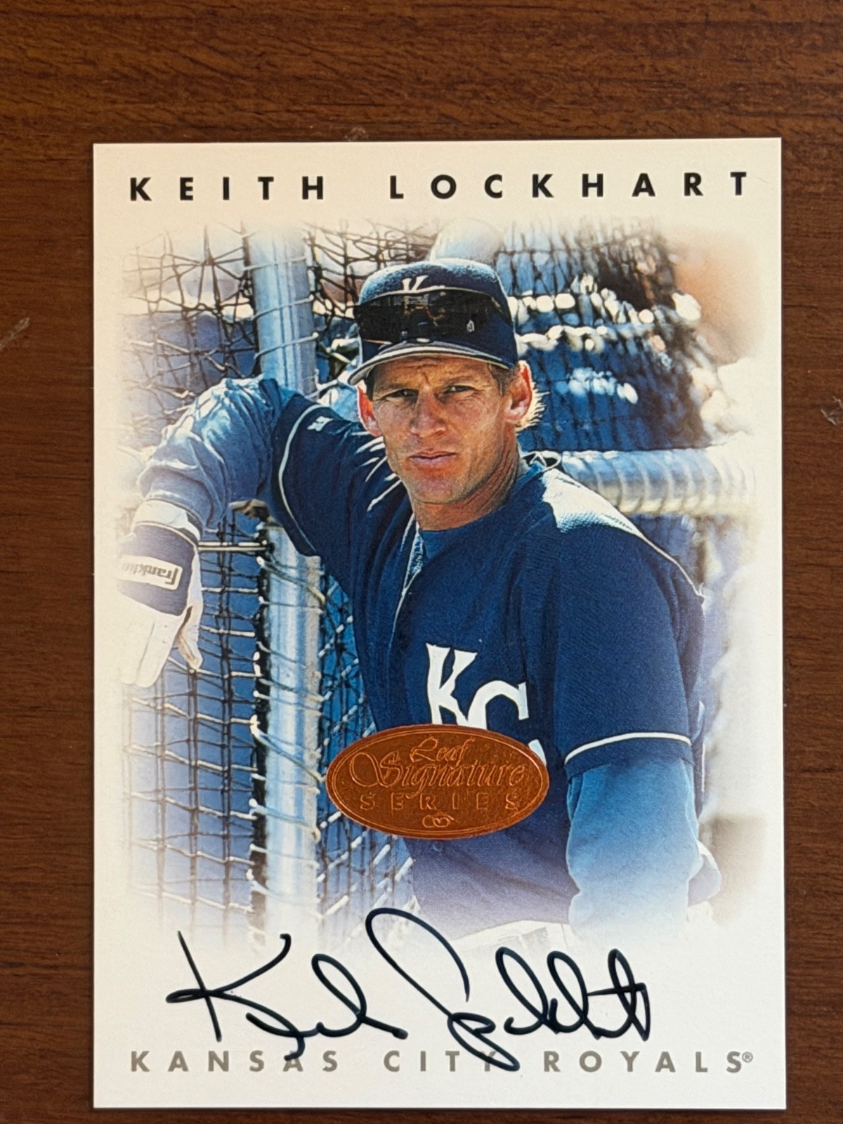 Signed 1996 Leaf Signature Series - Certified Autograph - Keith Lockhart