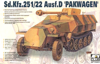 "AFV35083 Afv Club _V 1/35 Sd.Kfz. 251/22 Ausf.D \"Pakwagen\""
