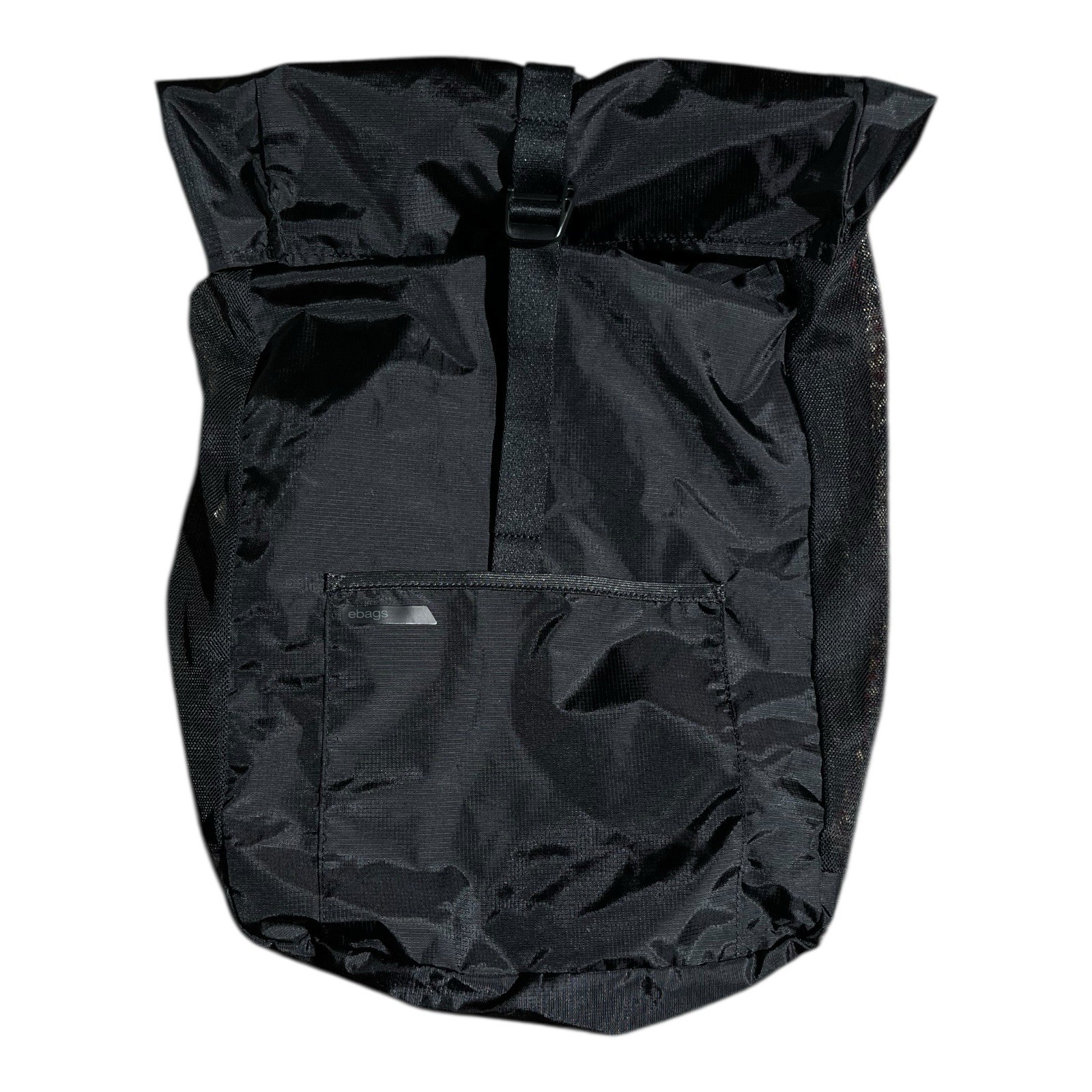 eBags Rolltop Ripstop Packable Backpack Black - image 1