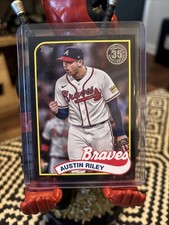 2024 Topps Series 2 - 1989 Topps Baseball Austin Riley #89B2-29 Black /299