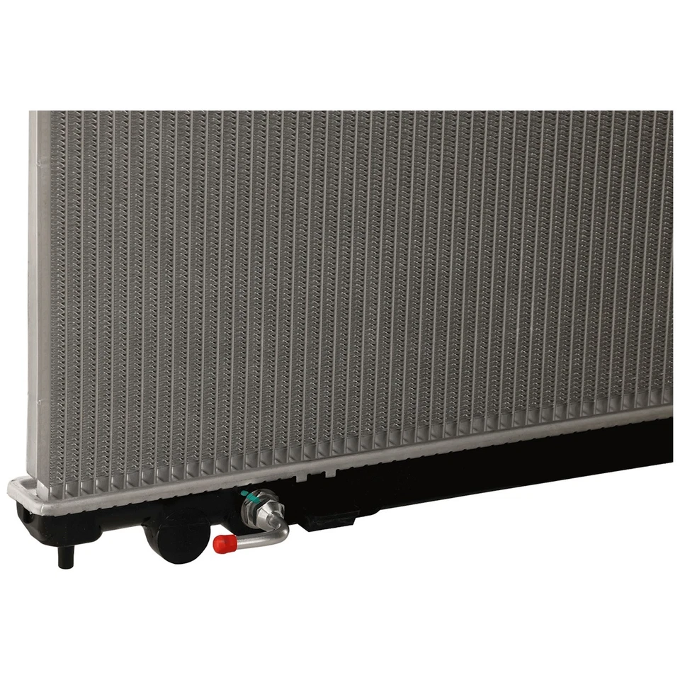 Radiador para Nissan Máxima 2007-2008 3,5 L núcleo de 1 fila con enfriador de transmisión Foto 3 de 4