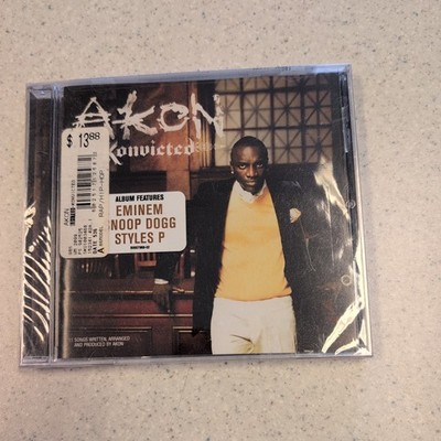 Konvicted by Akon (CD, 2006) FACTORY SEALED Eminem Snoop Dogg