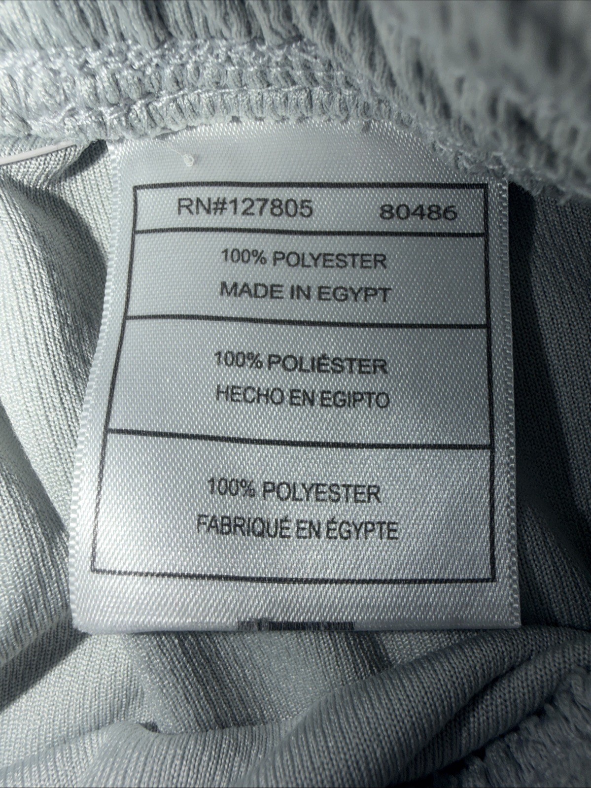 Reebok performance basketball shorts in a light grey color Size XL(18-20) thumbnail 5