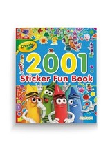 Crayola 2001 Sticker Fun Book Paperback / softback Book The Fast Free Shipping