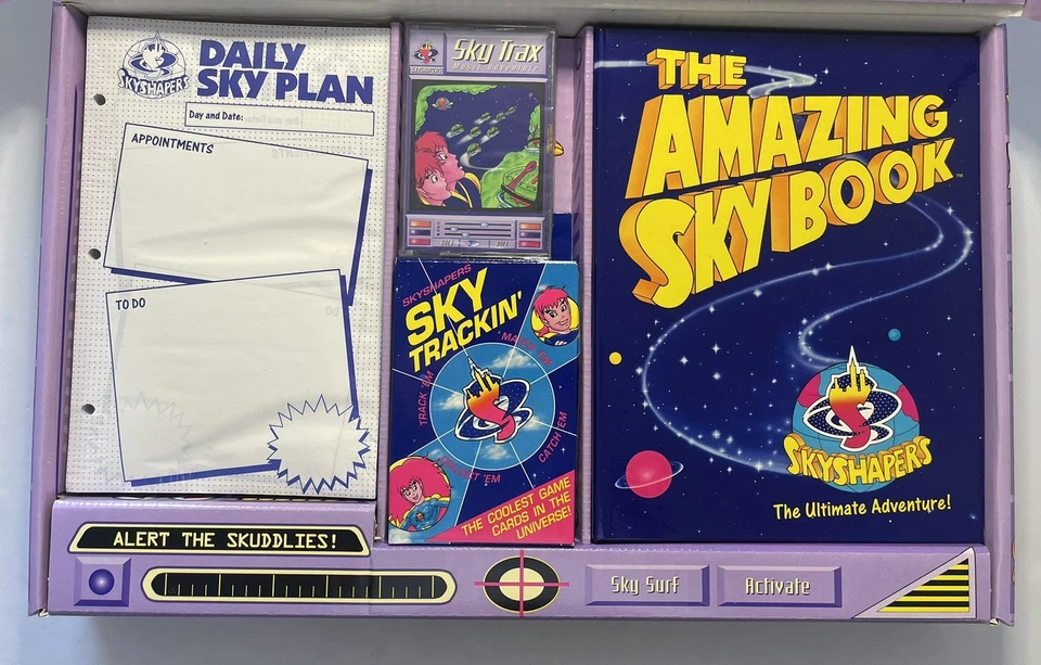 Vintage 1990s Skyshapers The Amazing Sky Pak Children’s Activity Set CIB Unused - Image 3 of 4
