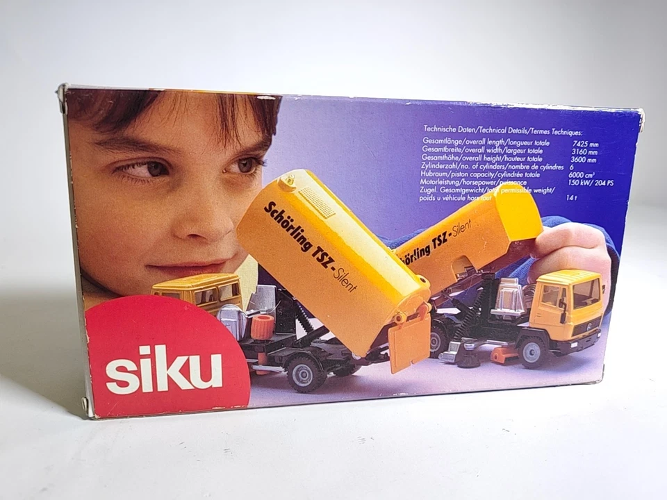 siku / 2824 / super serie / Kehrfahrzeug / 1:55 Straßenkehrmaschine Road Sweeper - Bild 3 von 4