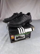 Adidas Greenstar Z Golf Shoes Men's Size 8.5M Black Fit Foam Insoles With Box