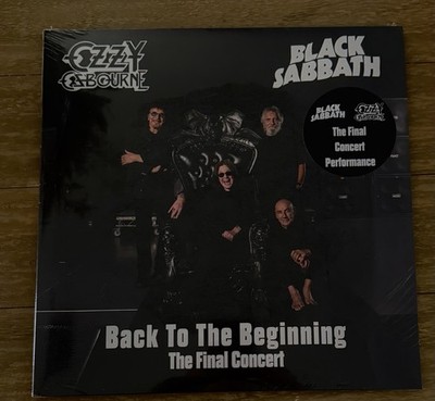 Ozzy Osbourne & Black Sabbath Back To The Beginning LIVE Vinyl 2 LP