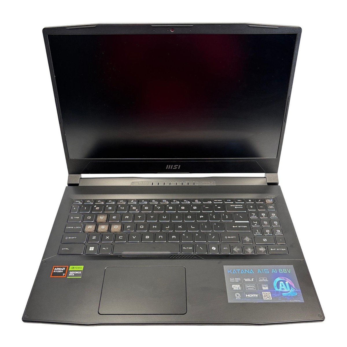 MSI Katana A15 AI B8VF Win 11 AMD Ryzen 7 8845HS 3.8GHz 32GB RAM