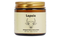 whipped tallow honey balm