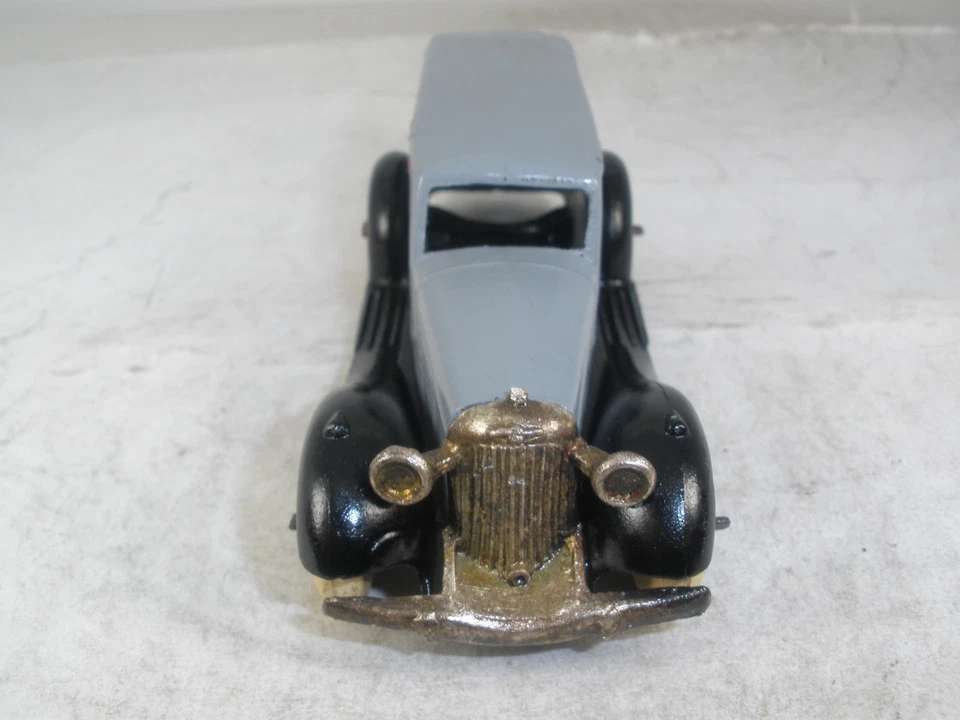 Ambulancia Bentley England Dinky Toys de preguerra 1935 #30f MUY ESCASA COMPLETA Foto 3 de 4