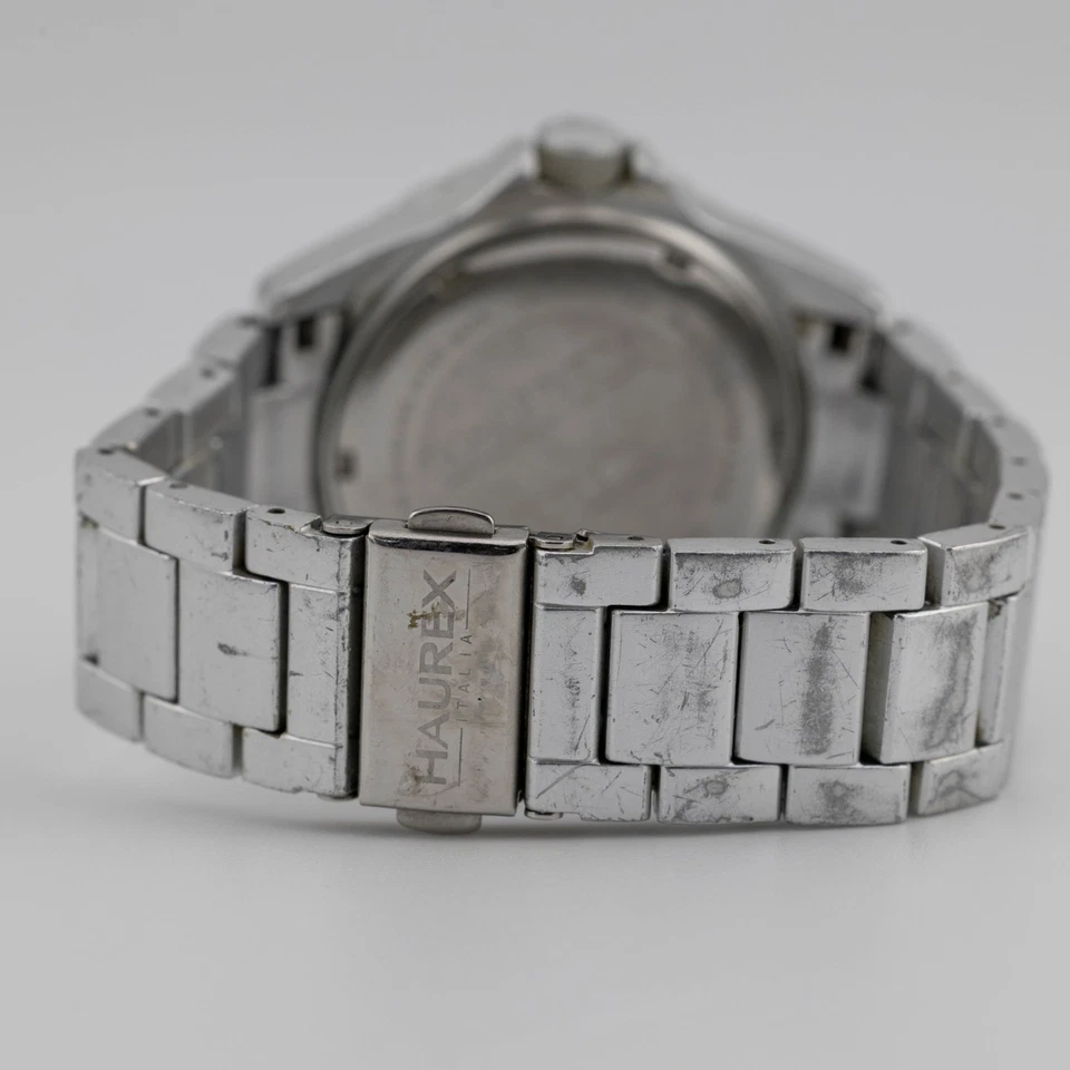 Reloj analógico de cuarzo para mujer HAUREX Italia 7K374DWS esfera Scull talla 6" para piezas Foto 4 de 4